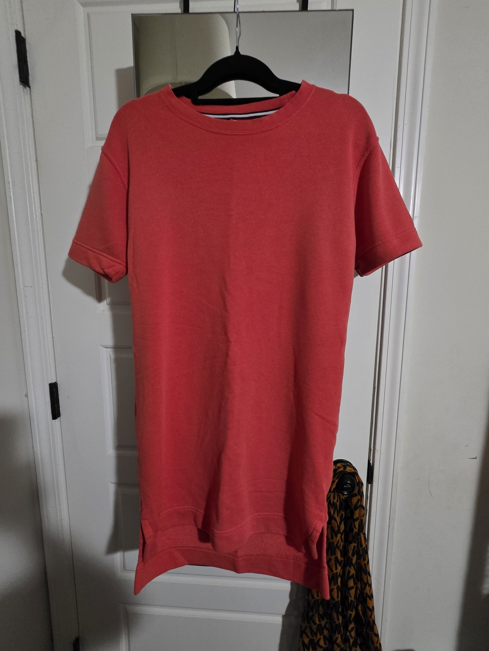 Nike Coral-Red Crewneck T-Shirt